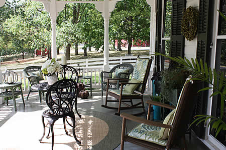 Front Entry Porch - Anne Rettig Designs - Anne Rettig